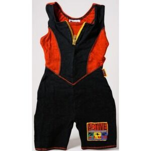 Vintage Moret Youth Girls Size Medium 8/10 Unitard One Piece Dance Gymnastics